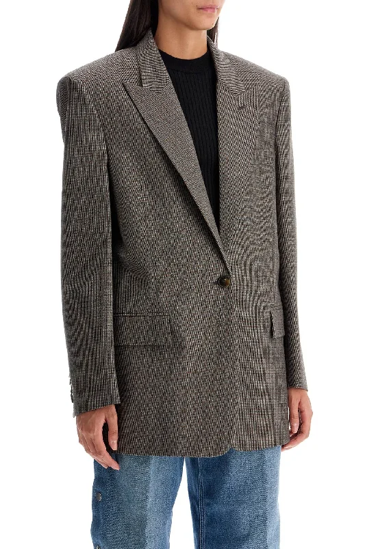 Discover Now Stella Mccartney Houndstooth Single-Breasted Bl