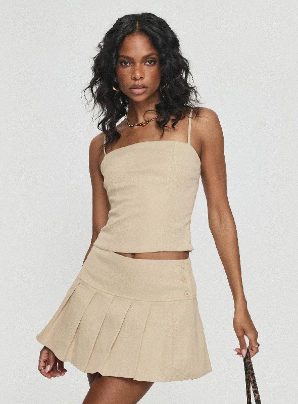 Trendy Women's Wear Putney Set Beige