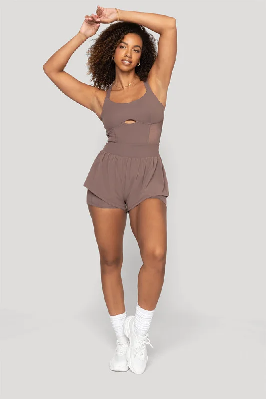 Mid Season Sale Supershort™ Runsie - Peppercorn