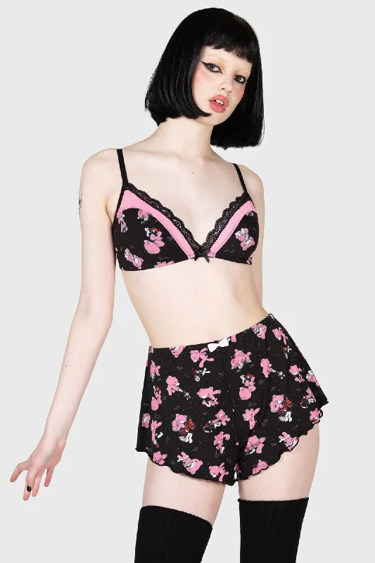 Urban Femme Streetwear Gloomy Bear Bralet