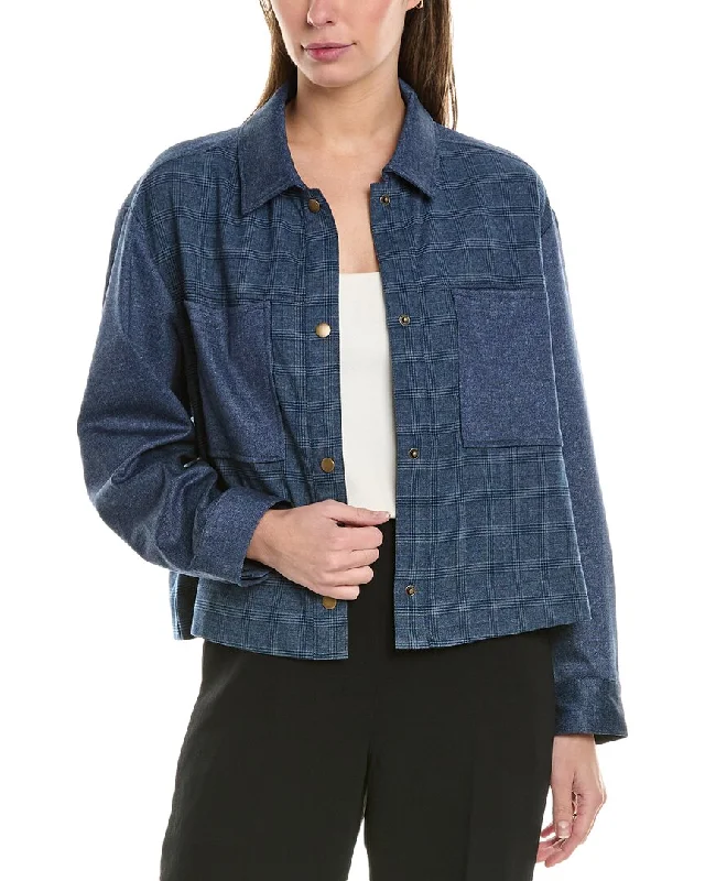 Essentials On Sale Vince Camuto Crop Jacket