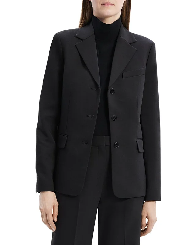 Budget Friendly Theory Wool-Blend Jacket
