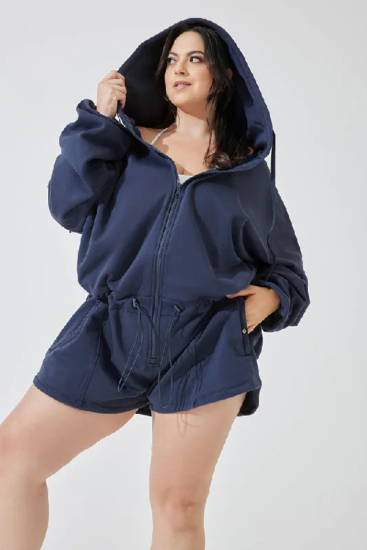 New Season Fashion Preview Sale Cloud Romper - Collegiate Blue