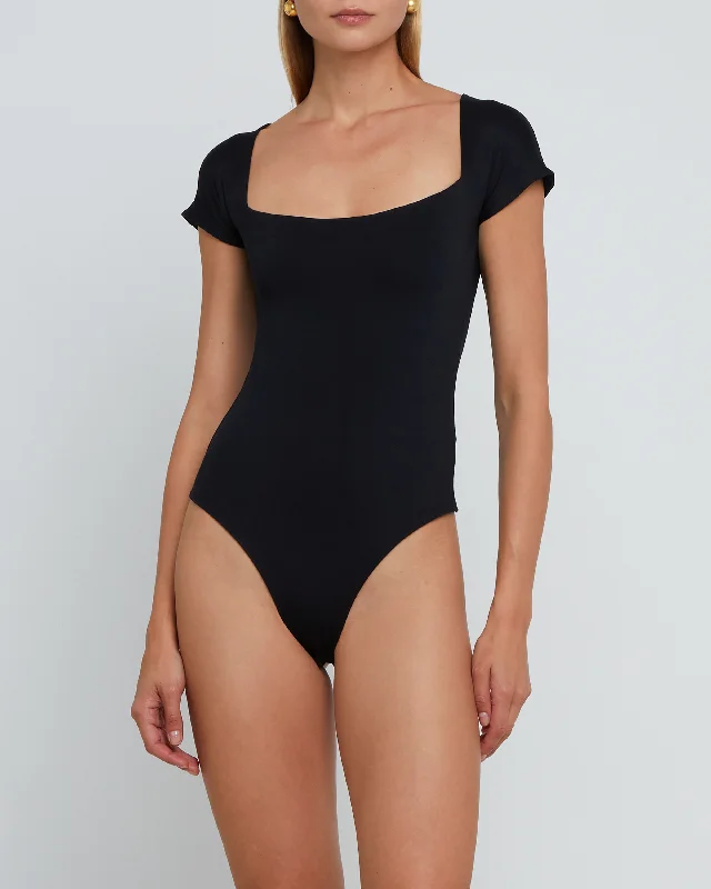 Fashion Forward Contouring Square Neck Bodysuit