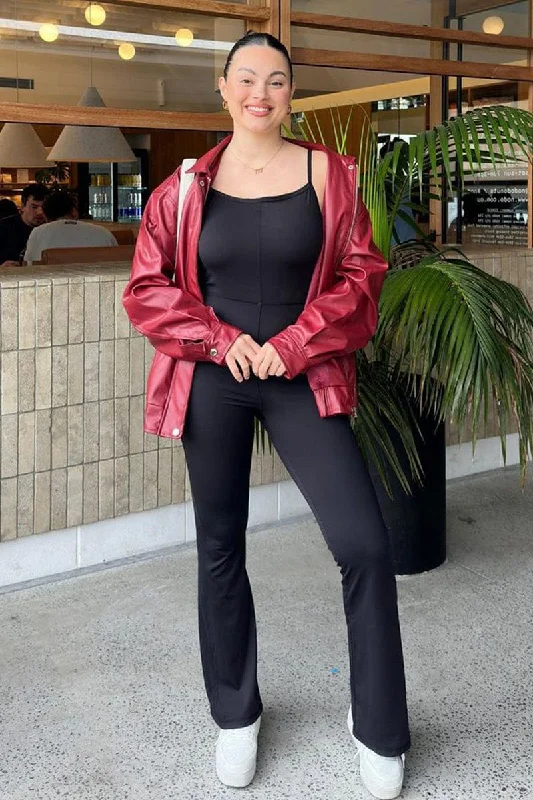 Unbeatable Deals Black Romper Activewear