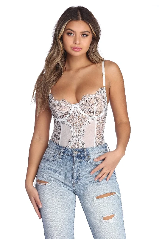 Limited Time Special Offer Ravishing Lace Bodysuit
