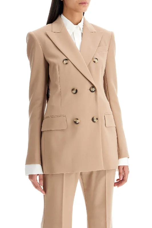Sale Event, Prices Rock Sportmax 'adamo Double-Breasted Stretch Wool