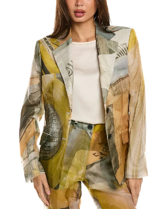 Special Offer Helmut Lang Classic Silk Blazer