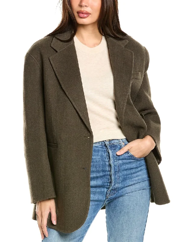 Unleash Your Fashion Sandro Wool-Blend Coat