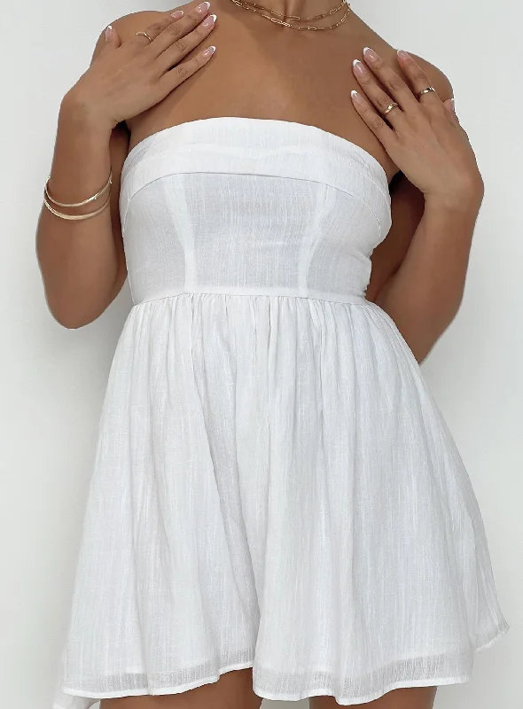 Fashion Essentials Kehlani Romper White