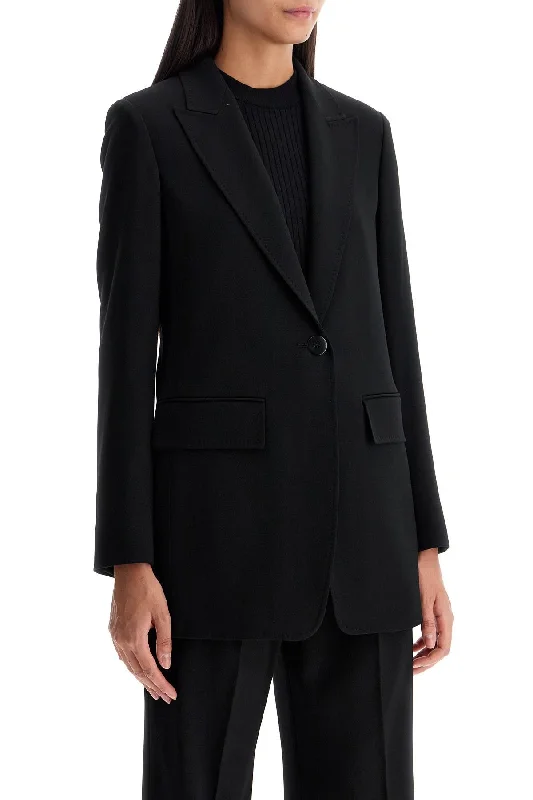 Huge Discounts This Week Max Mara Studio Wool Crepe Blazer With T