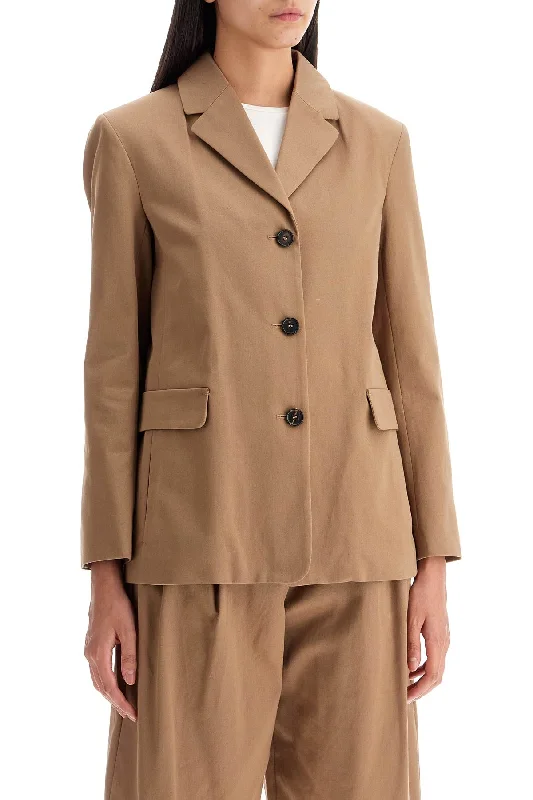 Crazy Price Slashing S Max Mara Three-Button Cotton Blazer For Men