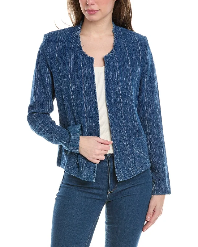 Stylish Spring Fashion DREW Walter Linen-Blend Blazer