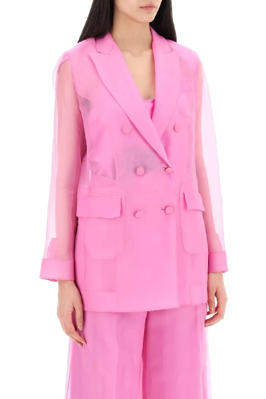 Comfortable Chic Max Mara 'black Negrar Blazer In Pure