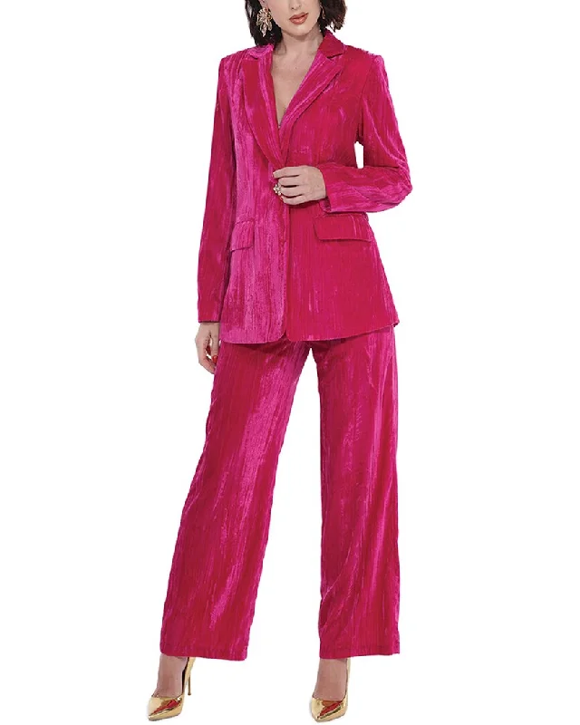 Holiday Attire Sale Love The Queen 2pc Blazer & Pant Set