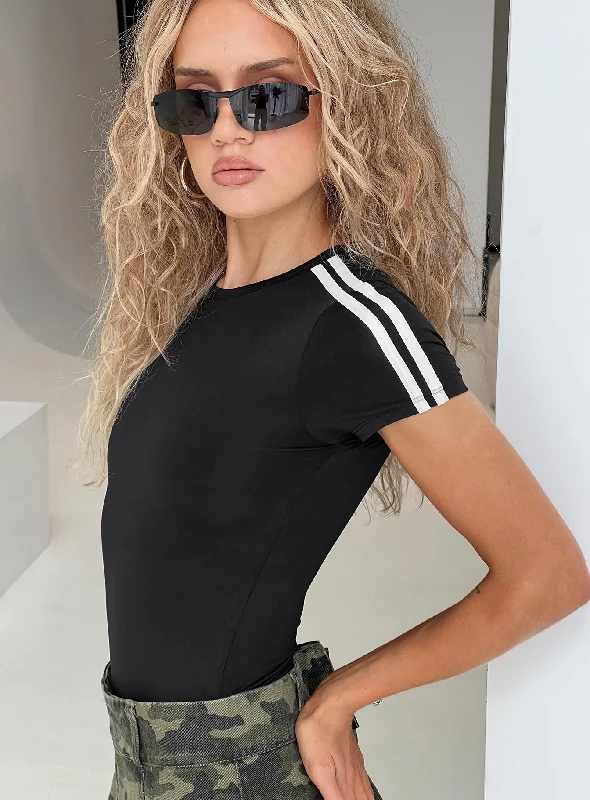 Style Versatile Women's Collection Edensi Bodysuit Black
