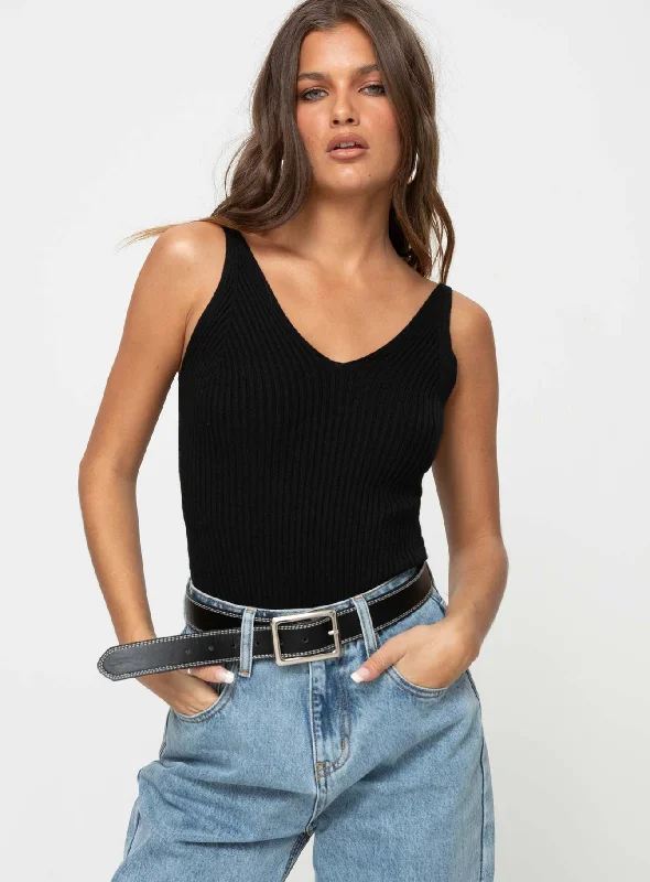 Casual Chic Clothing Keenan Bodysuit Black