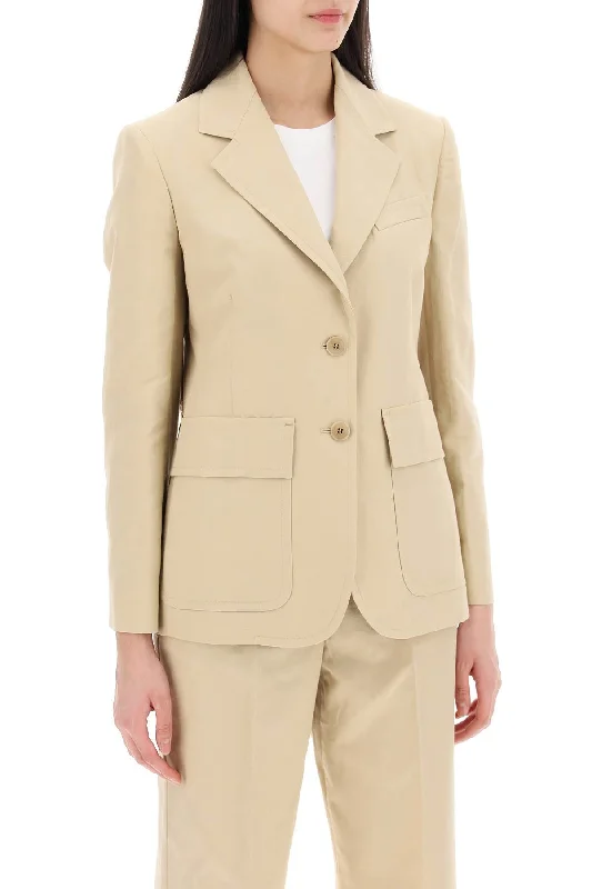 Massive Savings Weekend Max Mara Cotton And Linen Dattero Bl