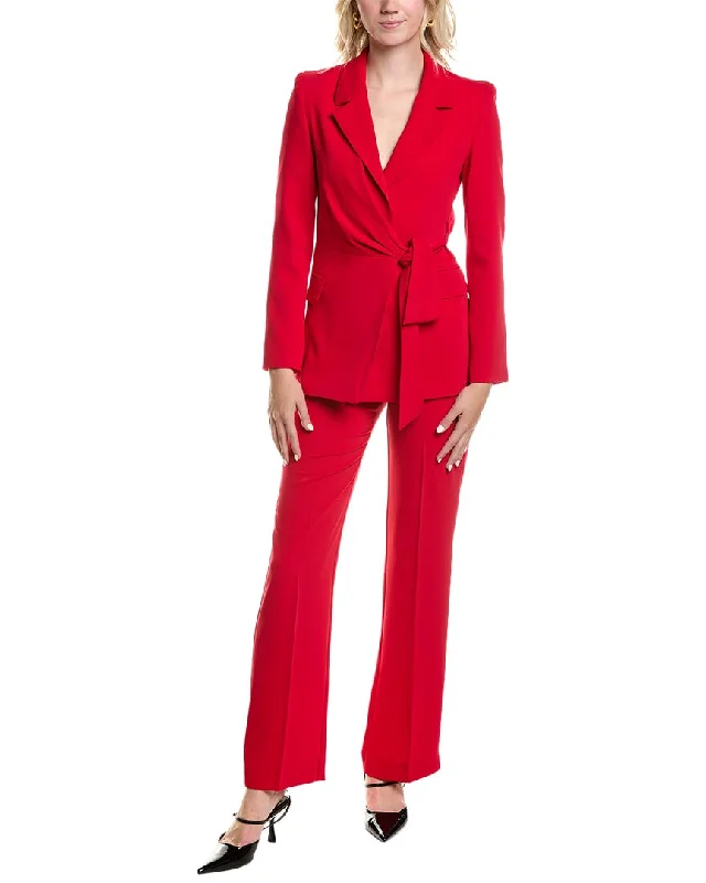 Redefining Women's Style Carla Ruiz 2pc Jacket & Trouser Set