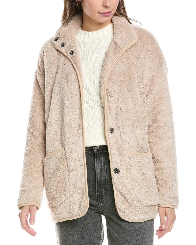 Season Appropriate Women's Collection Michael Stars Nome Sherpa Jacket
