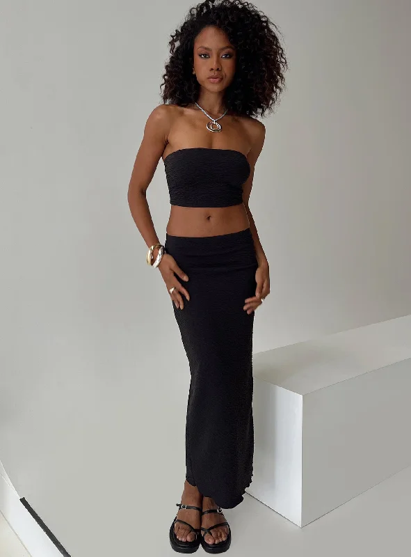 Women's Urban Fashion Martha Set Black