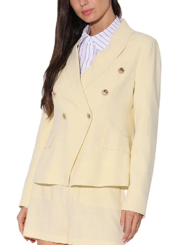 Summer Essentials Walter Baker Phelps Linen-Blend Blazer