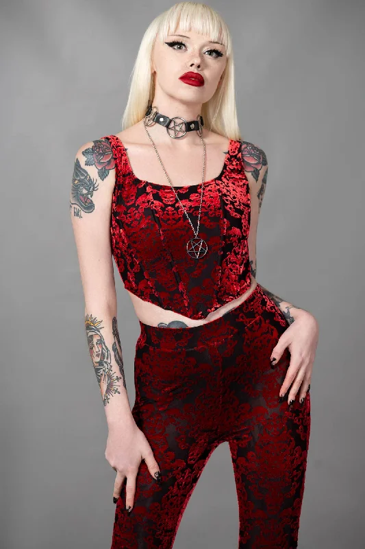 Vibrant Styles Snarl Corset Top