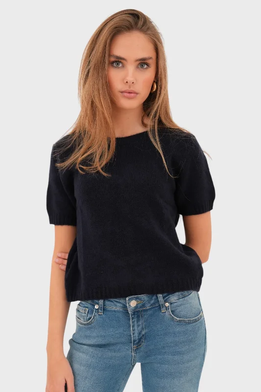 Essentials On Sale "Stella" sweater navy