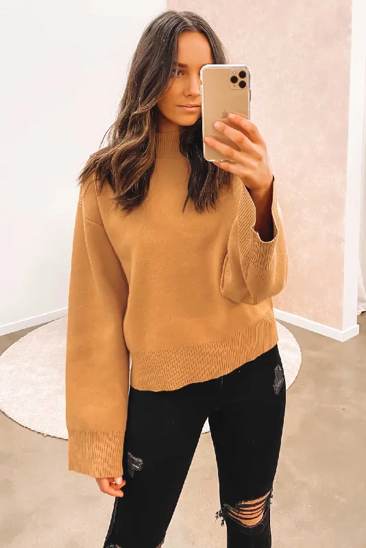 Best Deals Of The Season Huge Savings On Must-Have Clothing Jacques Knitted Sweater Sand