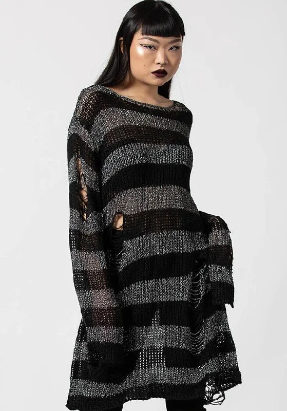 Huge Discounts This Week Stylish Women's Outfit Abyss | KNIT SWEATER