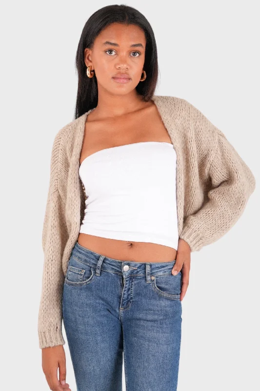 Bold Fashion "Keep me warm" vest petite stone