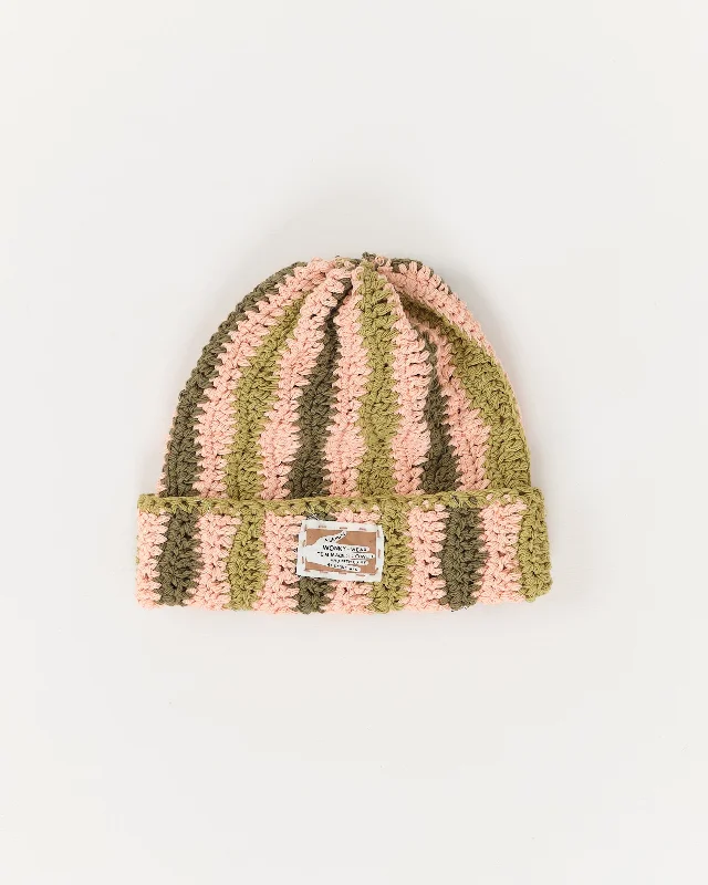 Stupidly Low Prices Seaweed Beanie - Pink Wonky-Wear