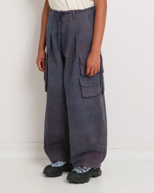 Crazy Discounts, Hurry Up Forager Pants - Purple Slub