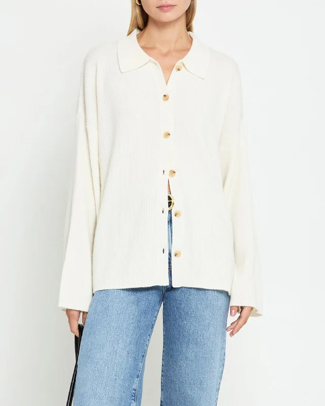 Feminine Elegance Colby Cashmere Cardigan