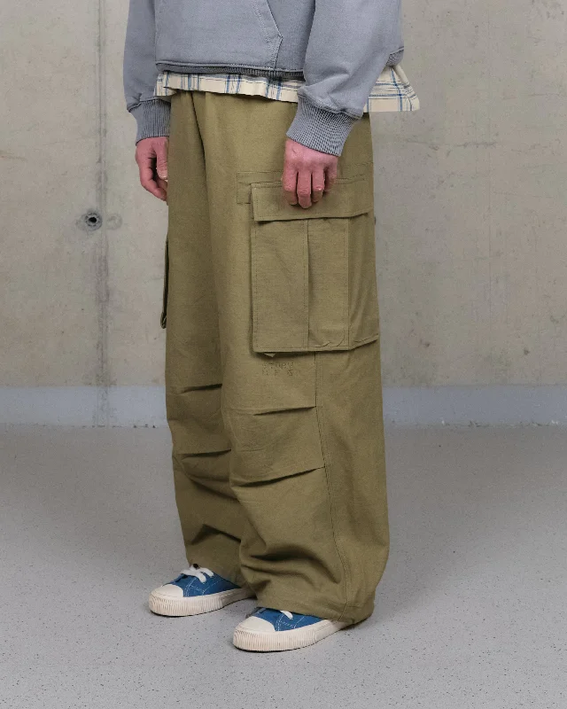 Fresh Styles, Fresh Deals Peace Pants - Olive Slub