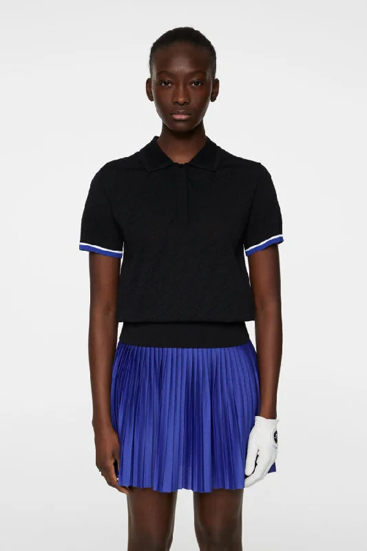 Chic Wardrobe Essentials Lomi Knitted Polo Shirt