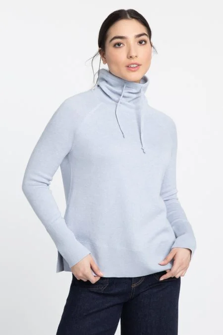 Big Savings Kinross Cashmere Drawstring Funnel Pullover