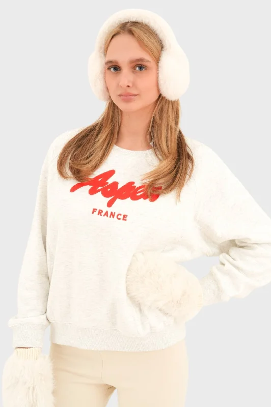 Chic And Trendy "Aspen" sweater red