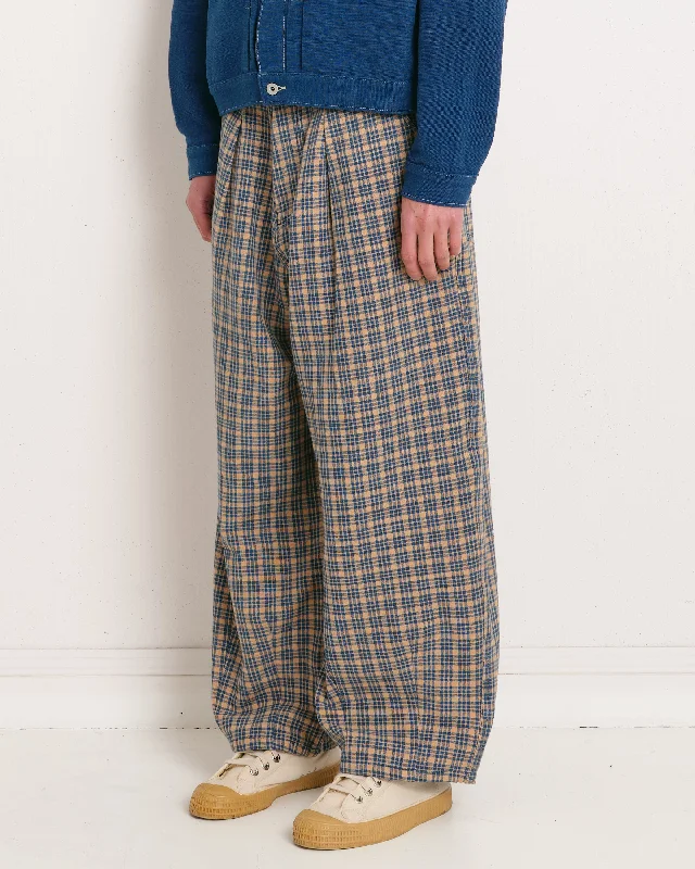 Chic & Cozy Apparel Lush Pants - Mud Check Handloom