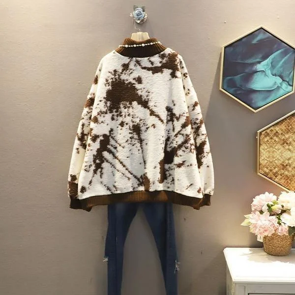 Vibrant Styles Women Top Winter The New Turtleneck Street Fashion All-match