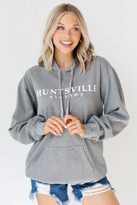 Effortless Grace Grey Huntsville Alabama Hoodie