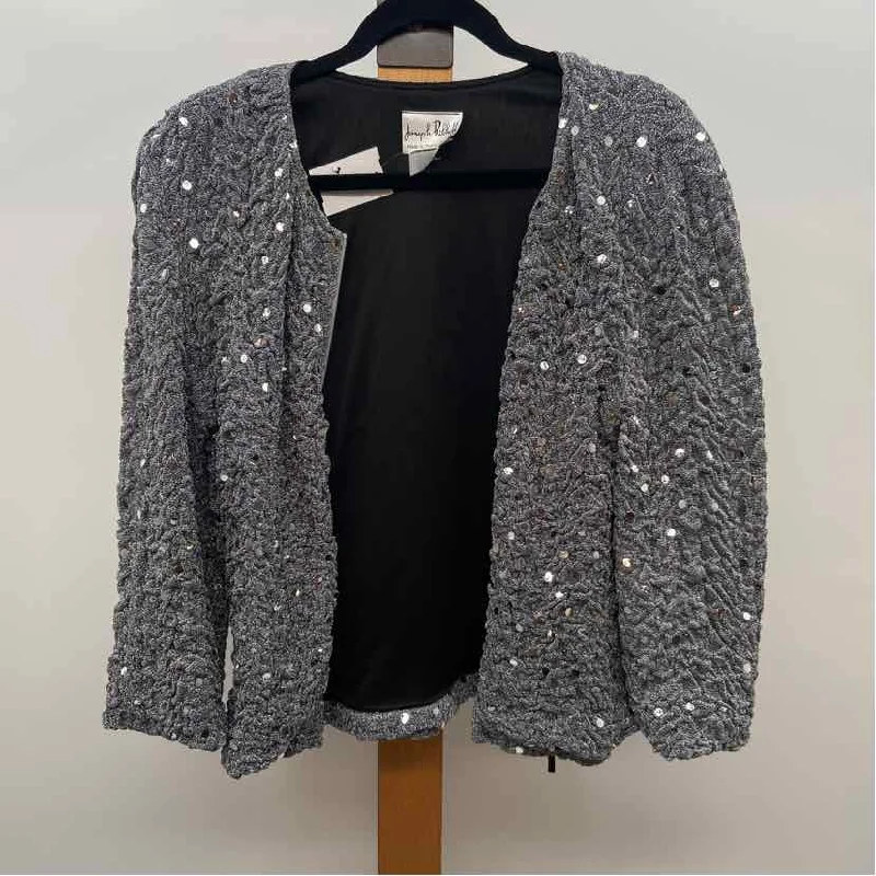 Limited Time Deal Joseph Ribkoff Women's Size 12 Silver Shimmer Jacket