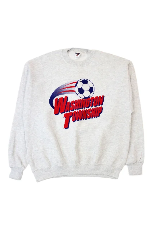 Tropical Island - Inspired Attire Jerzees - Washington Township Crewneck