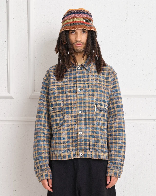 Fashion Forward Outfits Tuesday Jacket - Mud Check Handloom
