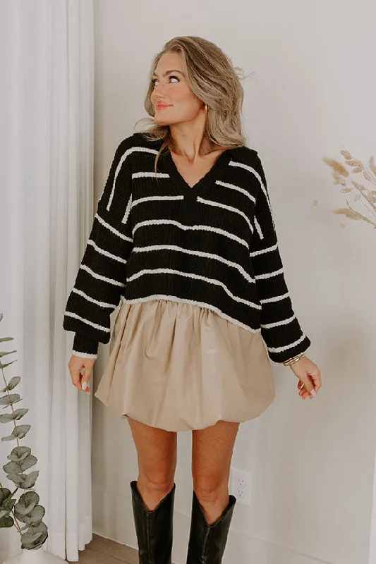 Budget Saver Women's Clothing With Trendy Designs Sweet Perspective Knit Sweater