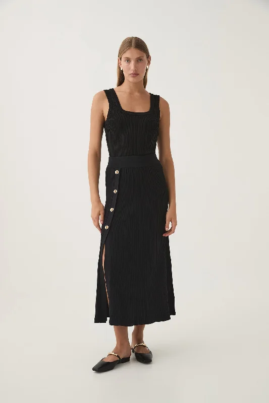 Signature Style Essentials Bronte Scoop Neck Rib Tank