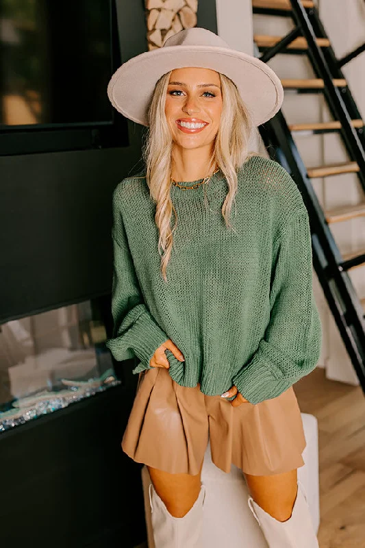 Hot Picks Women's Travel Outfit Set Fresh Mornings Knit Sweater