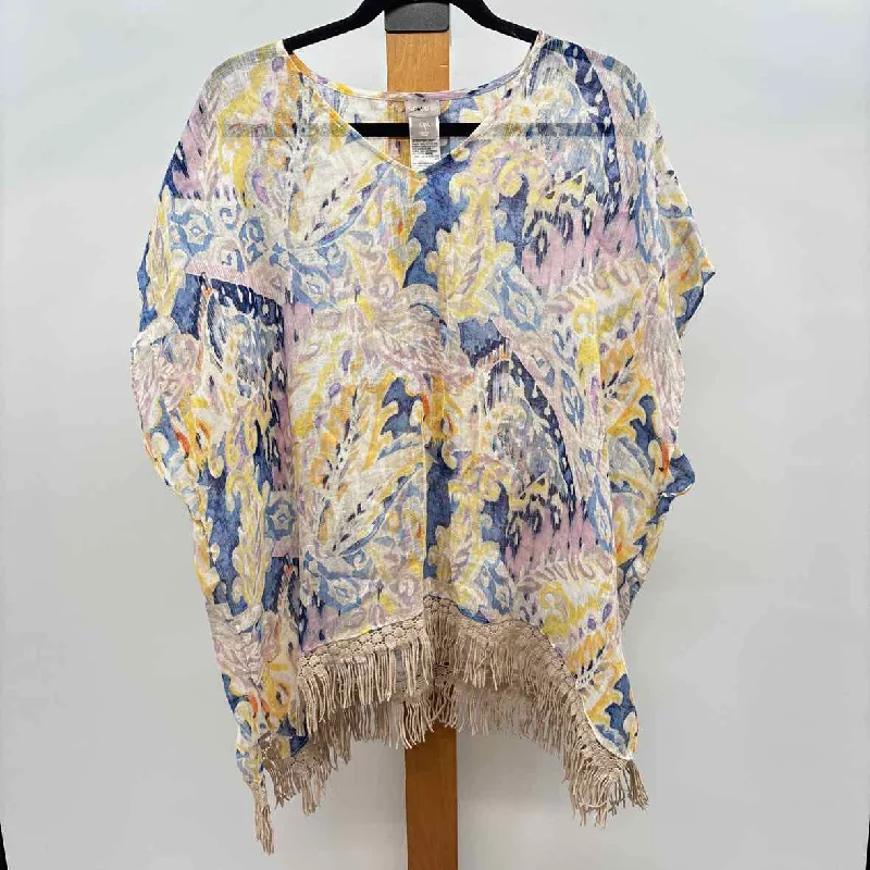 Sleek Design Chico's Women's Size S/M Blue Paisley Tunic