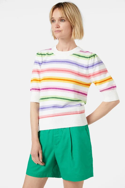 Innovate Your Wardrobe Stripey Crayon Knit Top