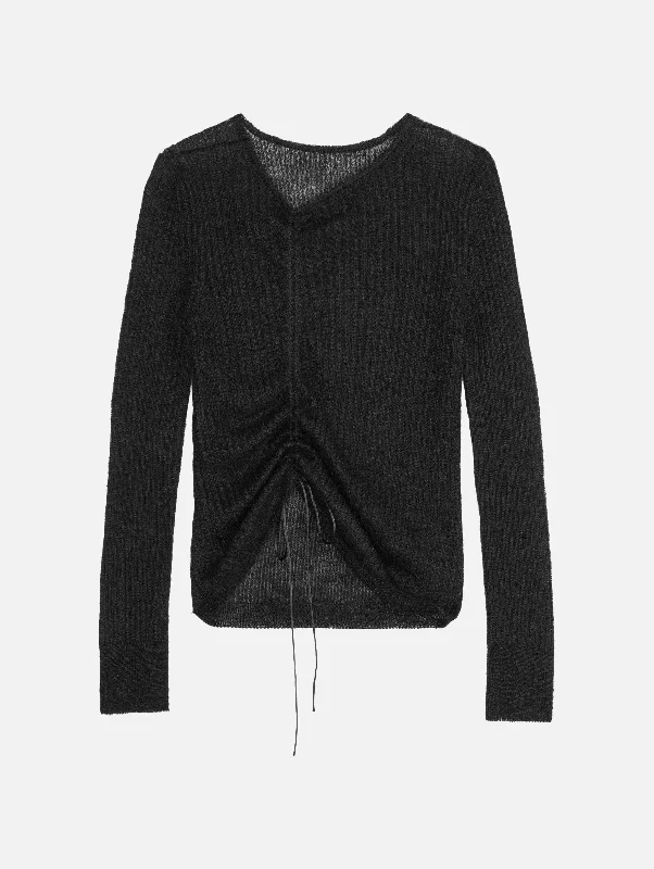 Mega Sales Ussi Pullover in Black